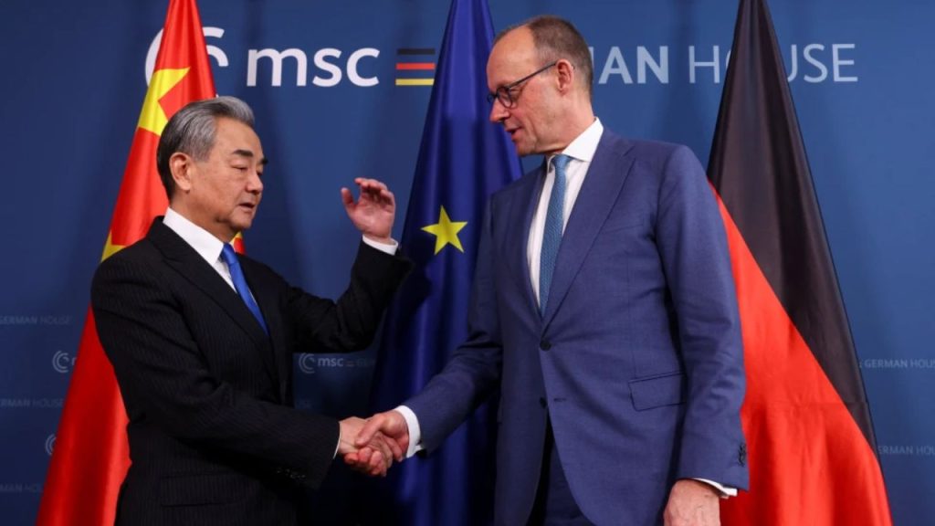 German Chancellor Beijing visit