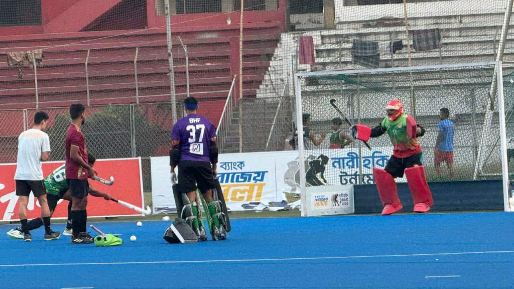 Bangladesh hockey team undergoes fitness test