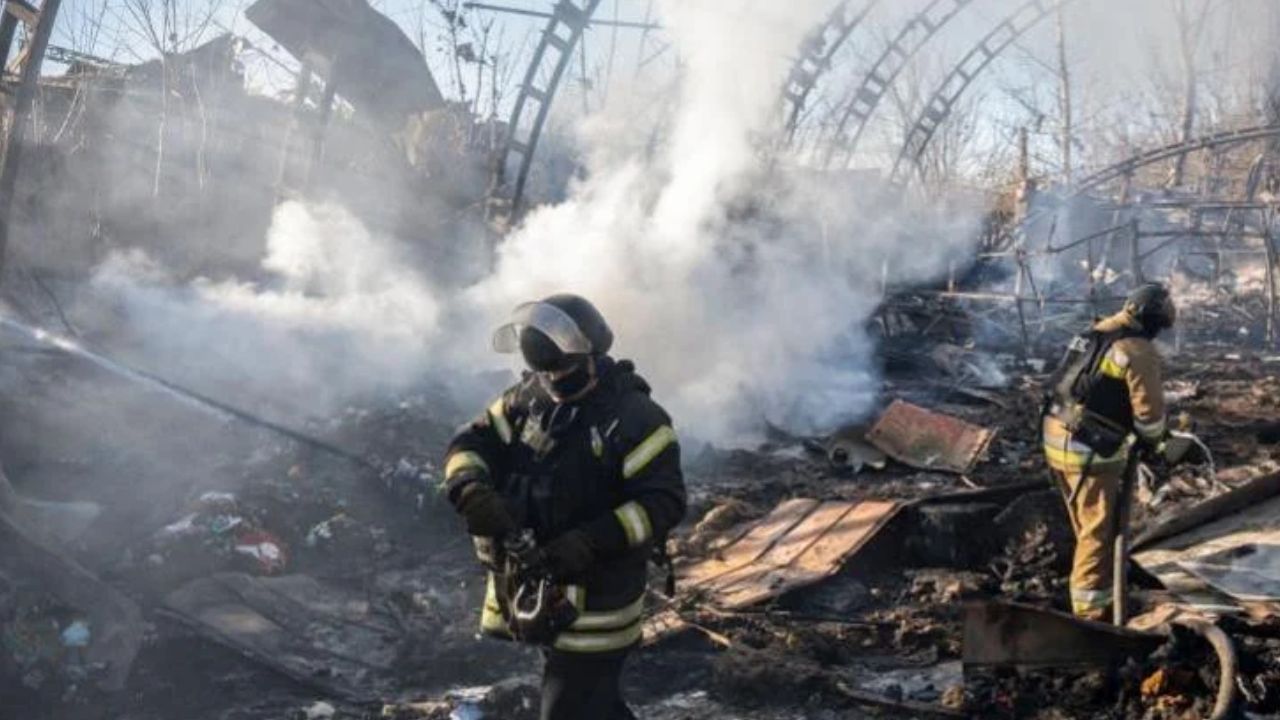 Russian attack in Ukraine kills 4, including toddlers, says official