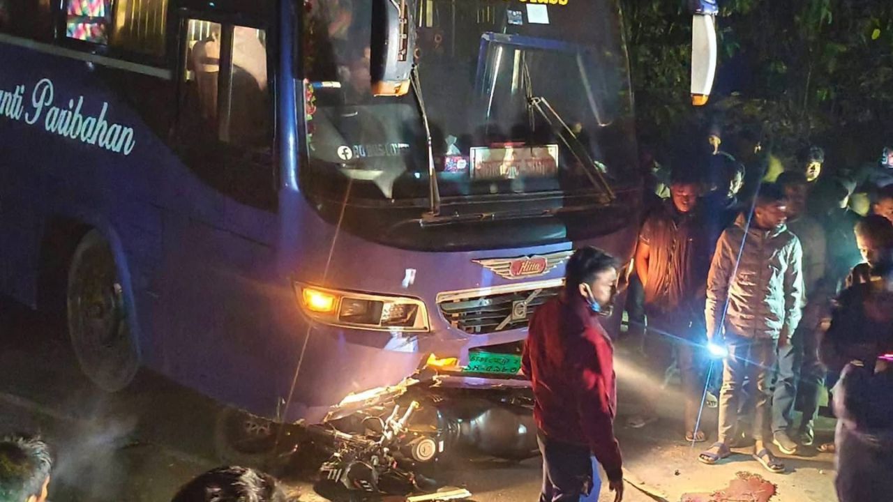 Biker killed in Khagrachhari road accident