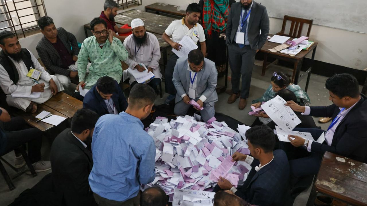 Historic dual vote ends in festive calm, counting underway