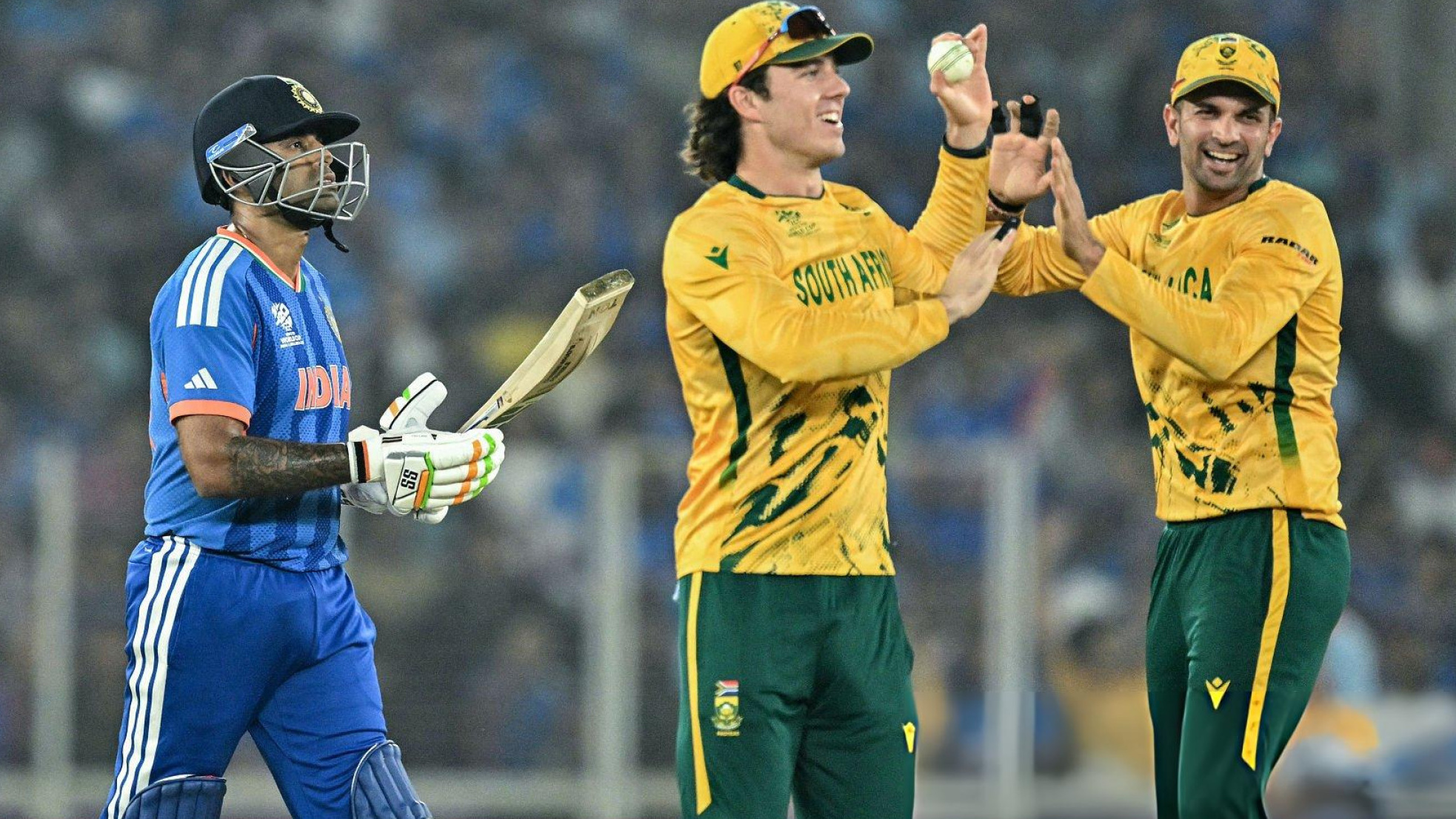 South Africa end India’s winning streak with dominant 76-run victory