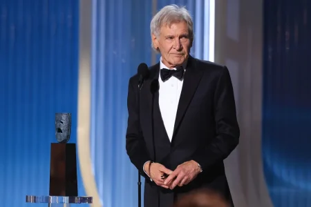 Harrison Ford receives SAG-AFTRA Lifetime Achievement Award, becomes emotional Harrison Ford Lifetime Achievement Award