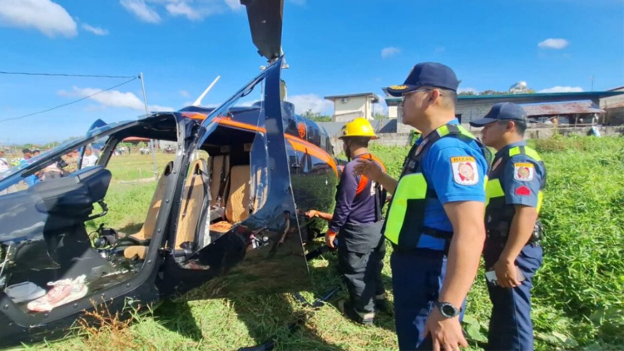 Two killed in helicopter crash in Philippines