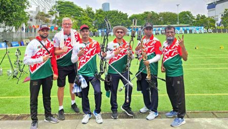 Bangladesh clinch compound team gold at Asian Archery