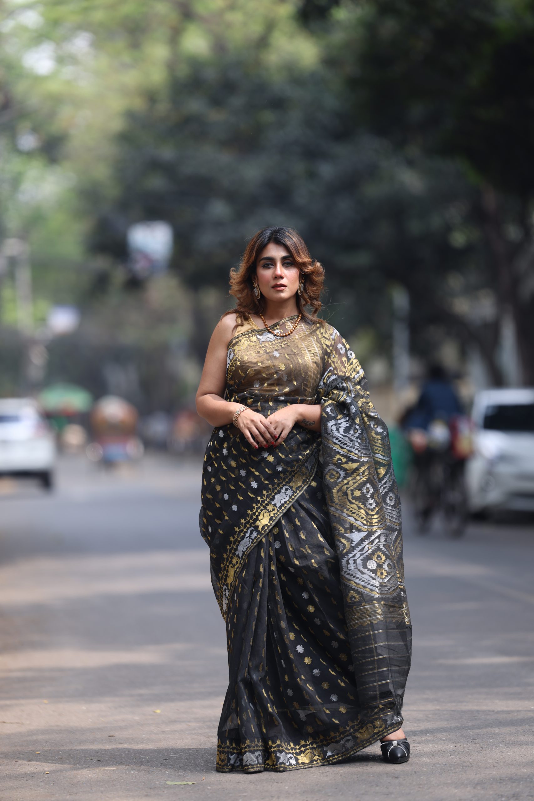 Bangladesh Jamdani saree