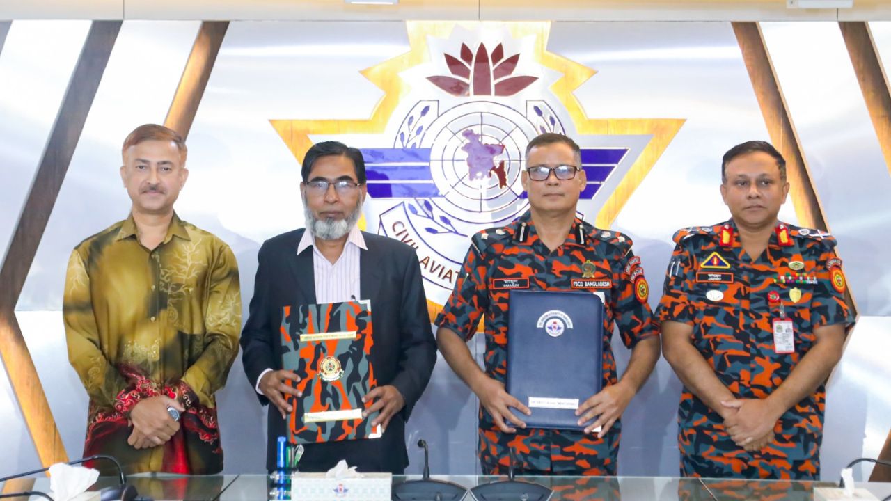 CAAB, FSCD ink MoU on rescue, firefighting