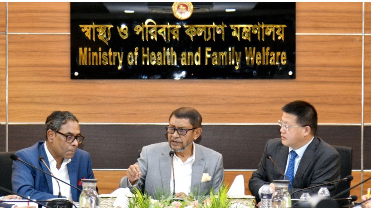 Health minister seeks expanded Chinese support for Bangladesh