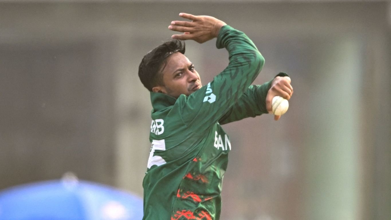 Shakib against Pakistan