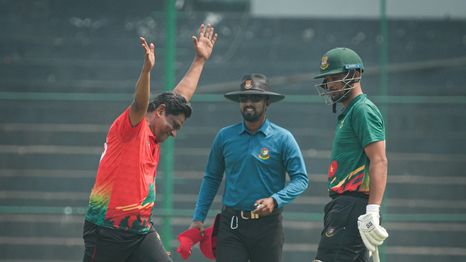 BCB Red crush BCB Green in Independence Day exhibition match