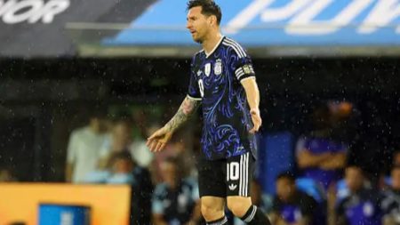 Argentina get a narrow 2-1 victory over Mauritania Argentina vs mauritania