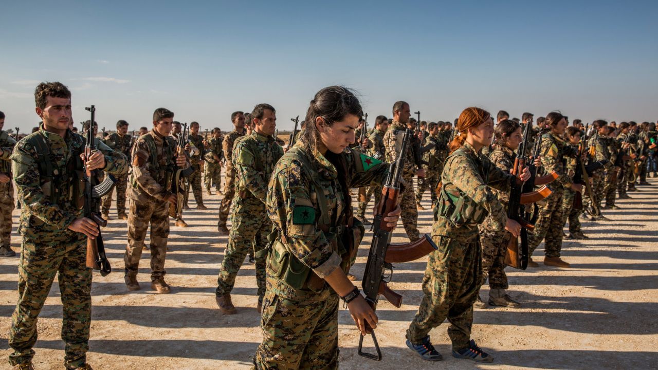 Which Kurdish group US mobilising to confront Iran?