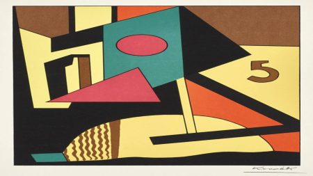 Did a 1925 painting resemble the Bangladesh flag?