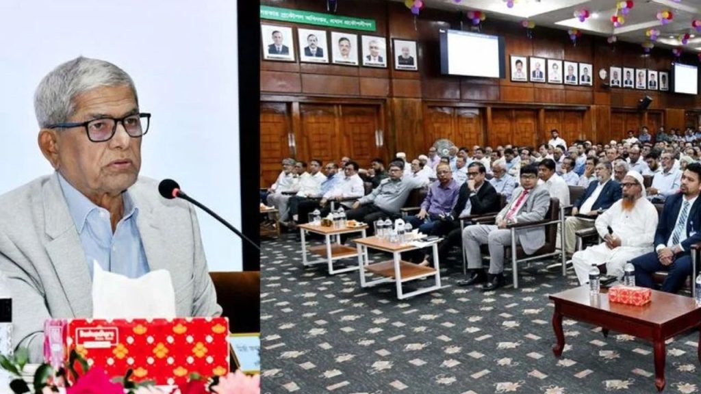 Mirza Fakhrul on lgrd meeting
