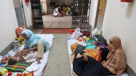 Measles surge overwhelms infectious diseases hospital hospital