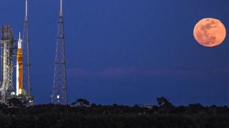 Historic Moon mission set for lift-off new Moon journey