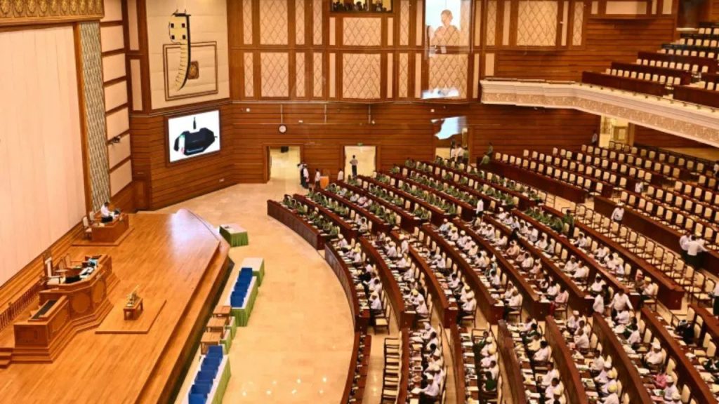 Myanmar’s parliament meets for 1st time in 5 years Myanmar's
