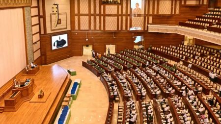 Myanmar’s parliament meets for 1st time in 5 years Myanmar's