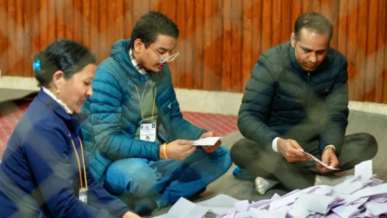 Nepal begins counting votes in post-uprising election