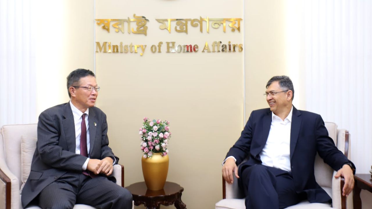 Home minister seeks Japan’s support for police reform