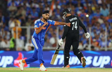 Arshdeep fined for throwing ball at Mitchell in T20 World Cup final Arshdeep fined