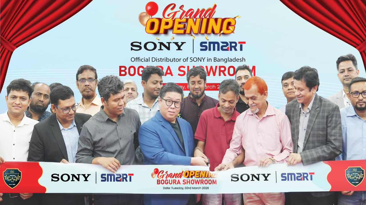 Sony-Smart opens new showroom in Bogura