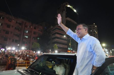 Tarique visits Nayapaltan for first time as PM Tarique
