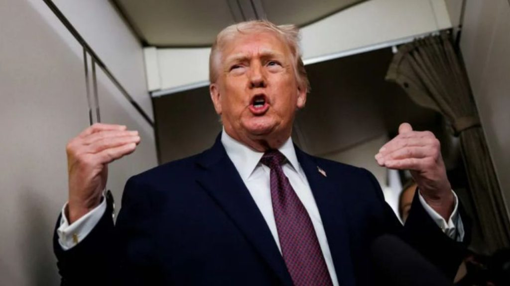 Trump expletive warning to Iran
