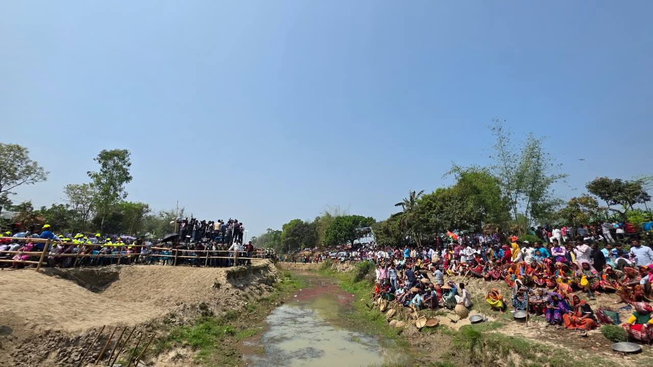 Canal excavation in Dinajpur