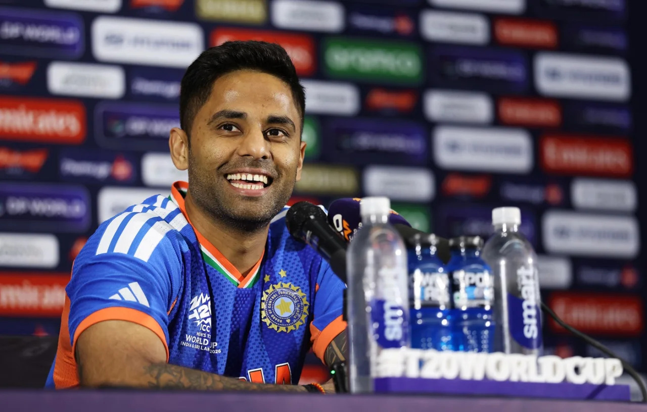 Suryakumar says pressure makes World Cup final more enjoyable