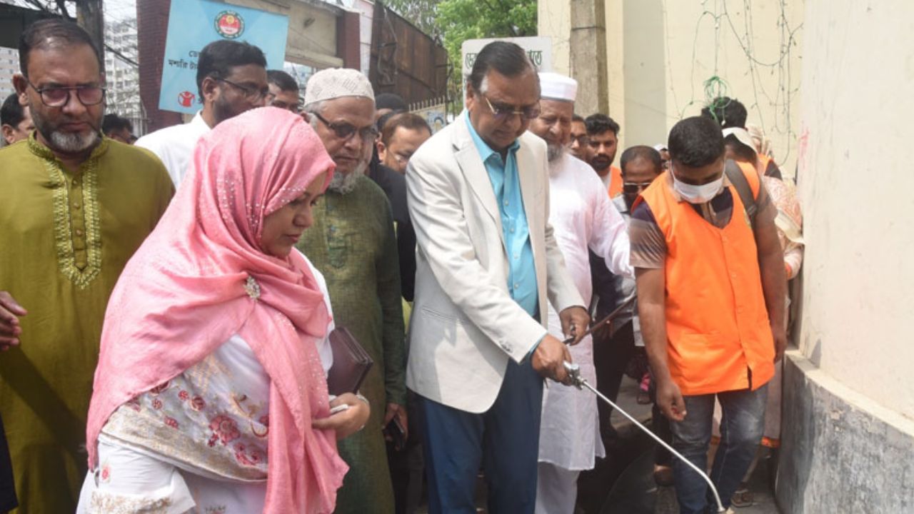 DSCC launches cleanliness, mosquito control drive in Dhalpur