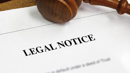 Legal notice seeks end to ‘shown arrest’