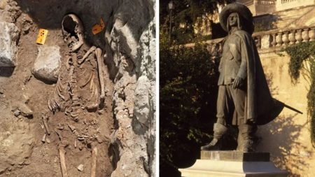 Possible discovery of French musketeer’s remains beneath Dutch church floor Possible discovery of French musketeer's remains beneath Dutch church floor