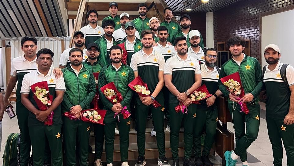 Pakistan arrive in Dhaka for three matches ODI series