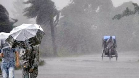 Rain thundershowers forecast Dhaka and in three divisions