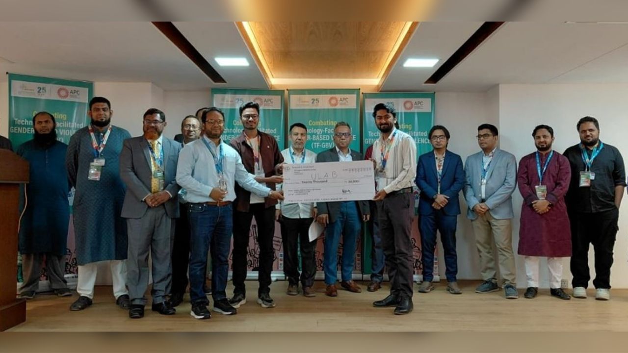ULAB CSE team wins National TFGBV Hackathon