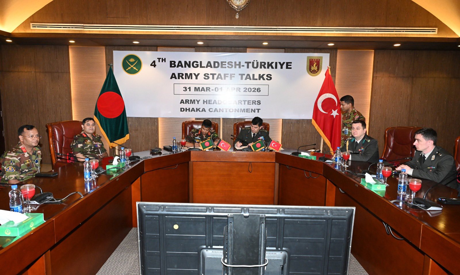 Army Staff Talks