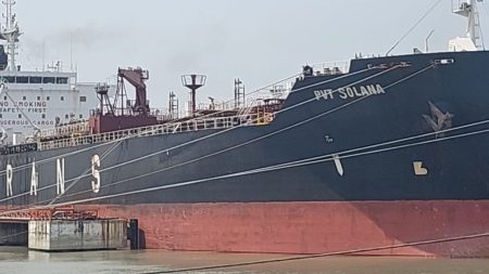 ‘PVT Solana’ arrives at Ctg Port with 27,300 tonnes of diesel Diesel tanker