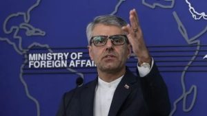 Iran calls US sanctions ‘declaration of war’ on all nations Esmail Baghaei on US Iran talks