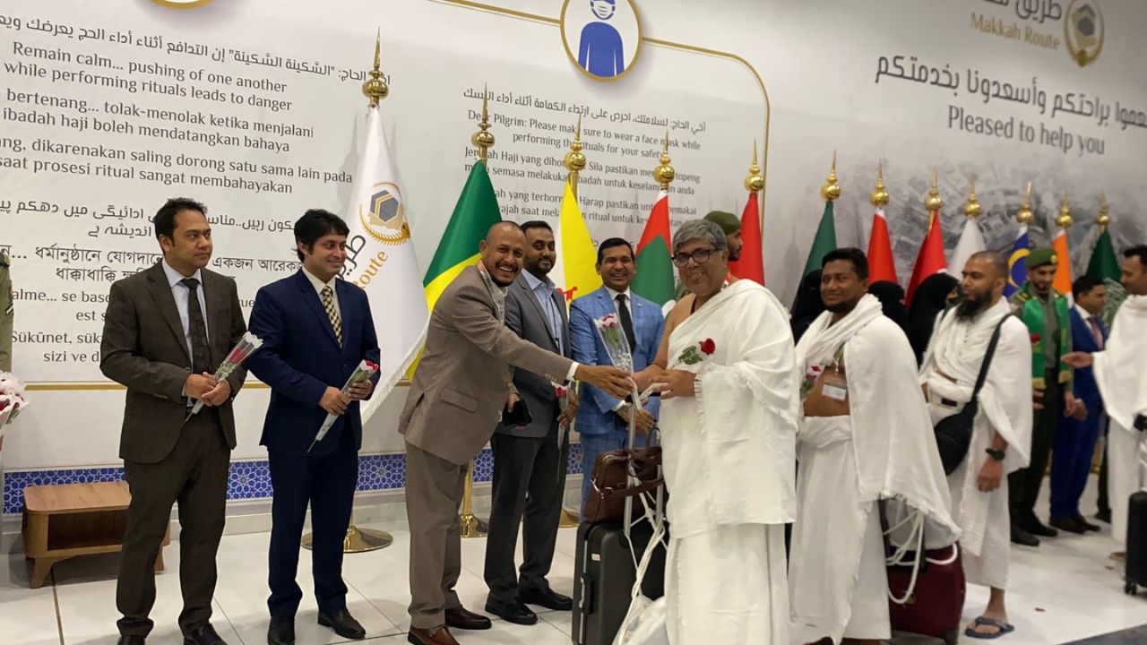 First Bangladeshi Hajj flight reaches in Saudi Arabia