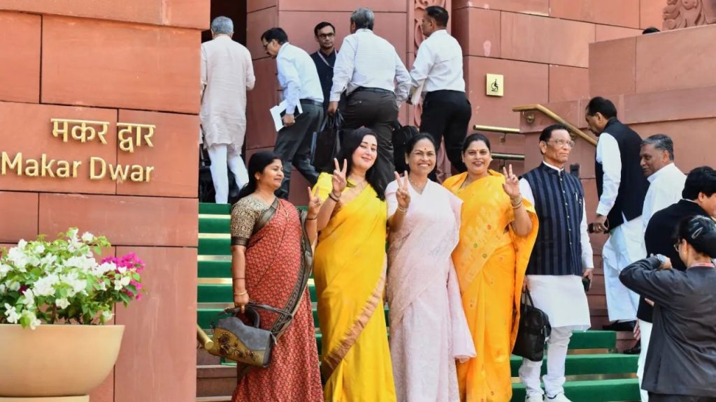 Modi is pushing to get more women into India’s parliament India’s parliament