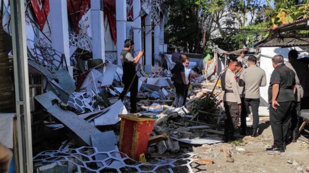 Earthquake in north Indonesia