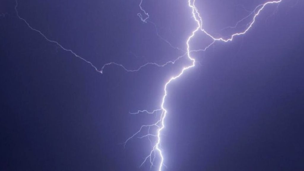Lightning strike