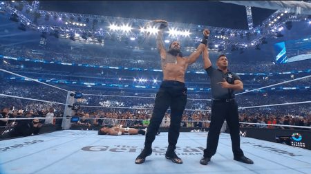 Roman Reigns reclaims WrestleMania 42 Night 2 title Roman Reigns reclaim title