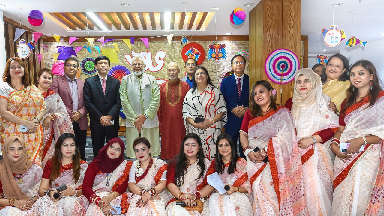 Southeast Bank school celebrates Pohela Baishakh