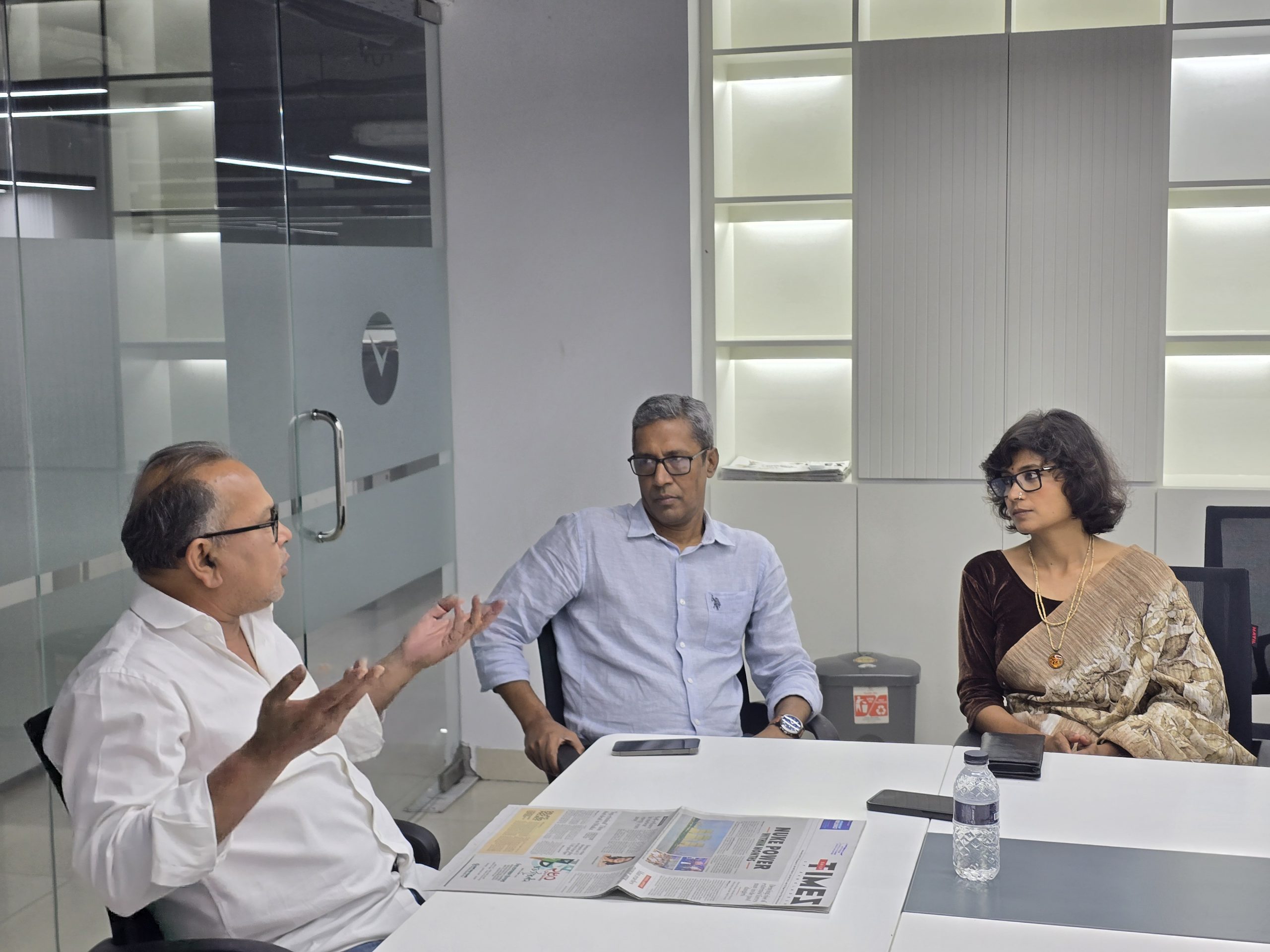 AIUB Journalism students