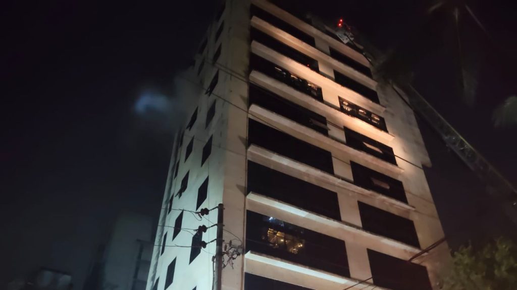 Fire at Banani high-rise under control