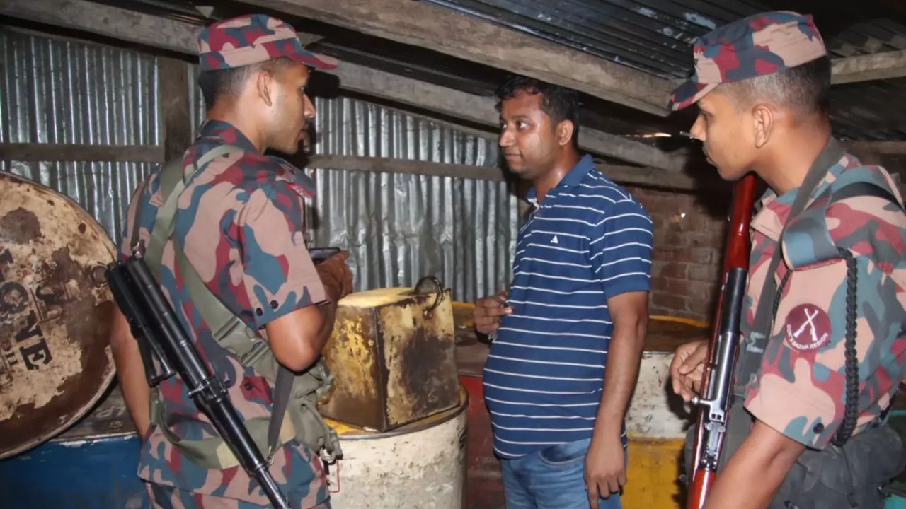 BGB launches drive against fuel smuggling in Bandarban