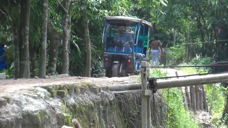Abandoned road project leaves thousands stranded in Pirojpur
