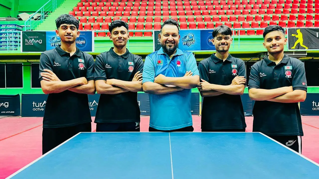 Bangladesh under-19 win gold at South Asian Youth Table Tennis Championship